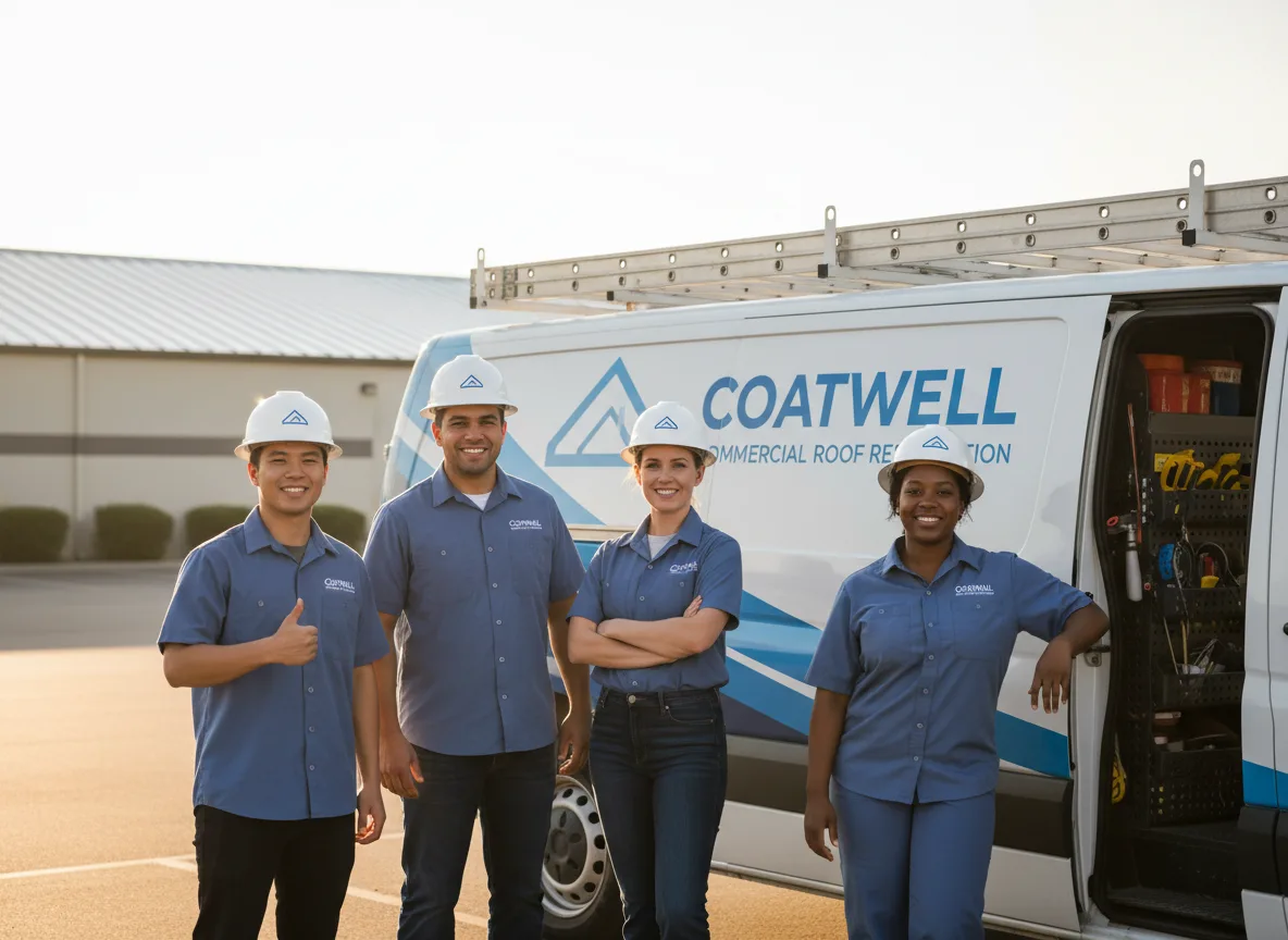 Commercial roof coating company in Lake Mills, WI